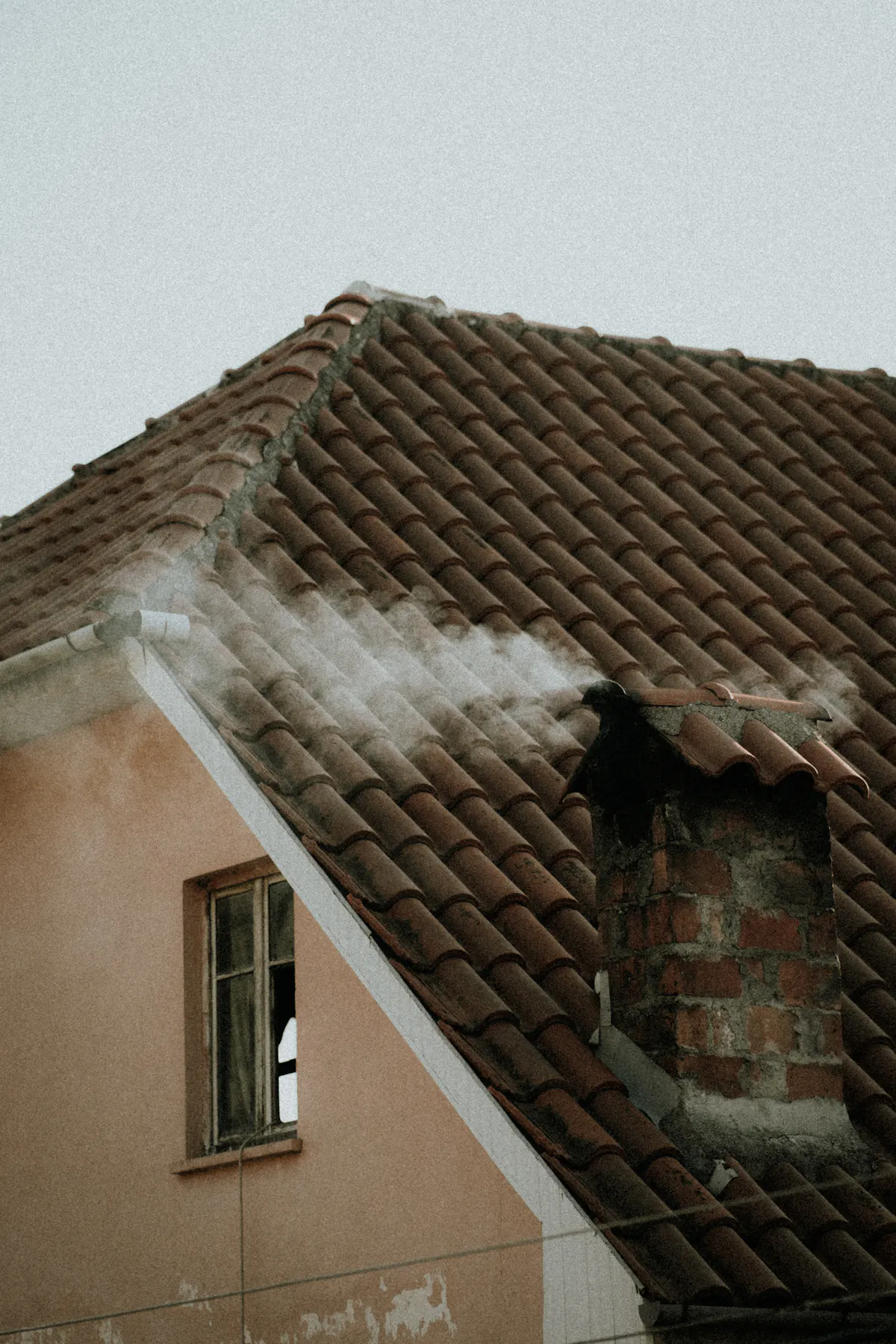 Foto jímací soustavy na střeše